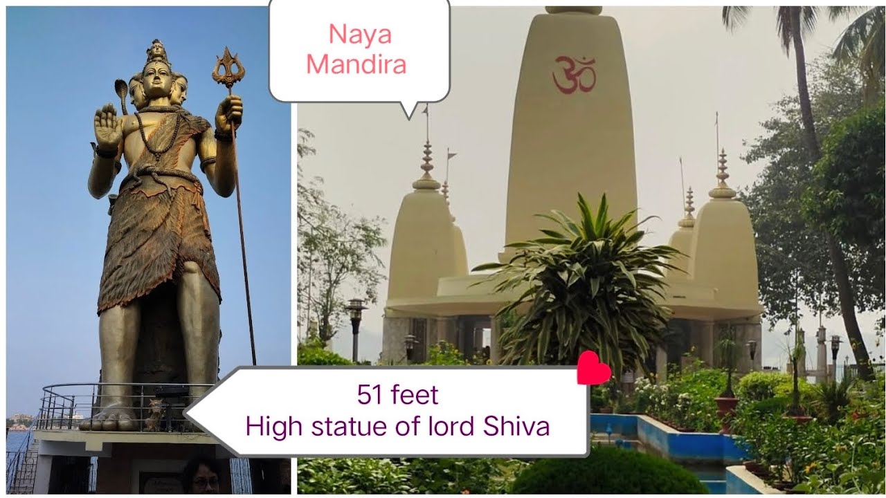 51 Feet Lord Shiva statue!  Naya Mandir Salkia!#Lordshiva #Youtubesearch #Shortfeed @Bakshipujaa