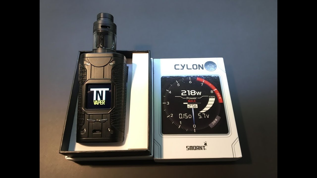 Smoant Cylon TC 218W - Unboxing (Gearbest)