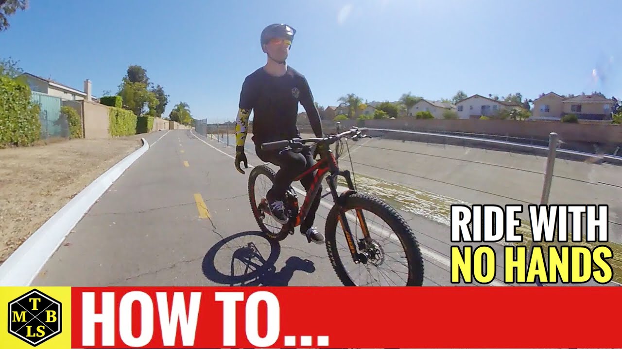 How To Ride Your Mountain Bike With No Hands For Beginners | MTB Skills