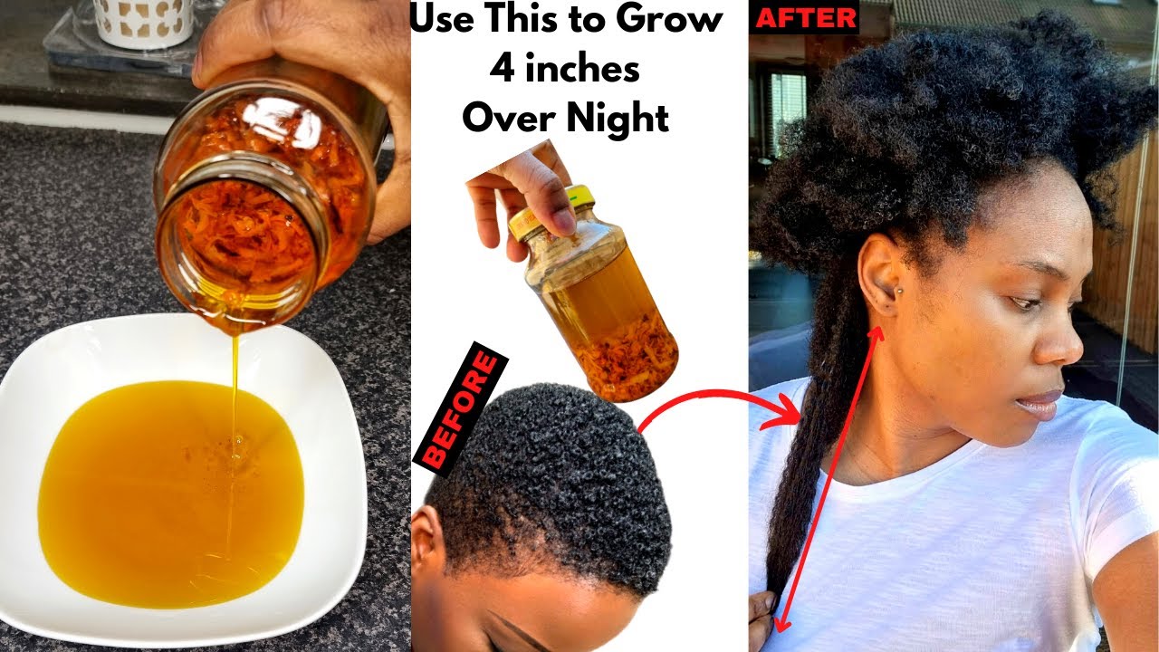 MY HAIR GREW LONG ONCE I STARTED USING THIS | DOUBLE HAIR GROWTH WITH THIS ONE INGREDIENT| 4C HAIR