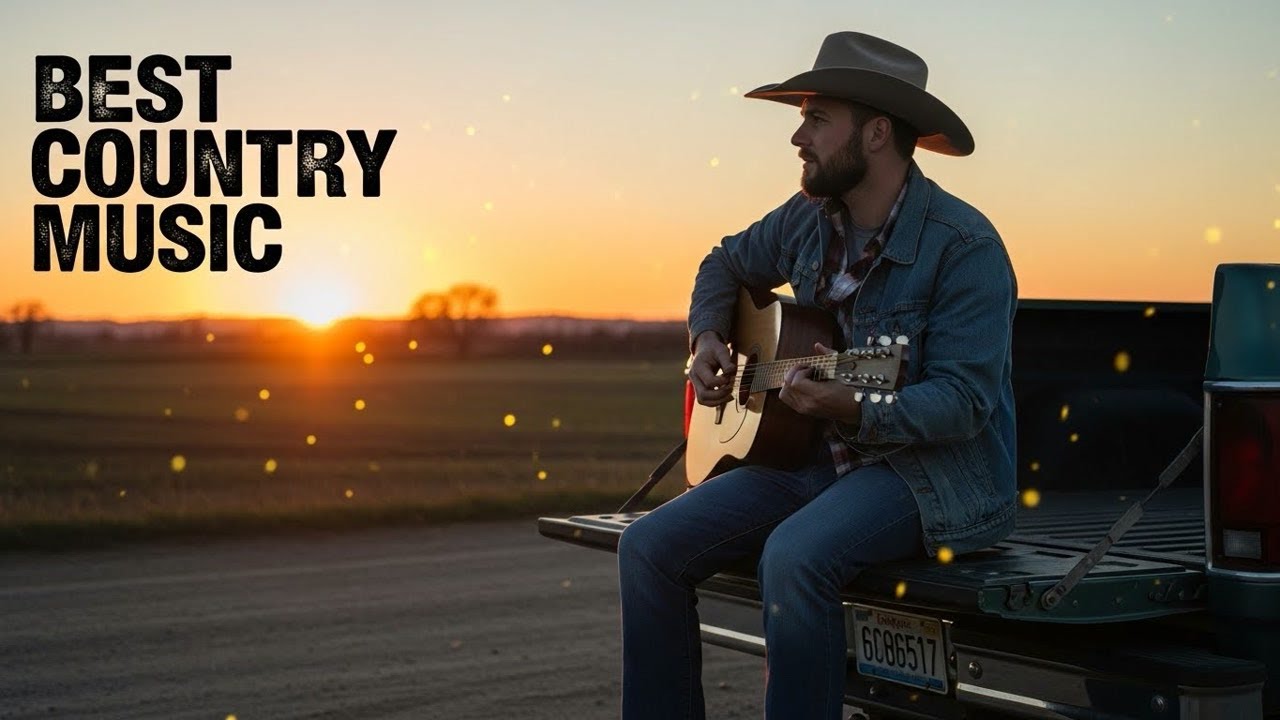 Classic country music that helps you unwind and settle into a soft peaceful night