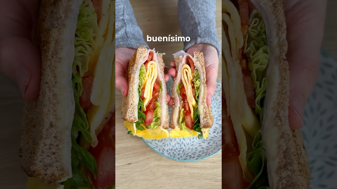 El MEJOR S&Aacute;NDWICH VIRAL 😳 #recetasaludable