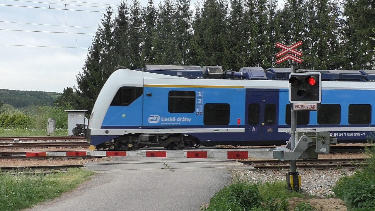 Železniční přejezd Borovany - P1108 - 3.5.2025