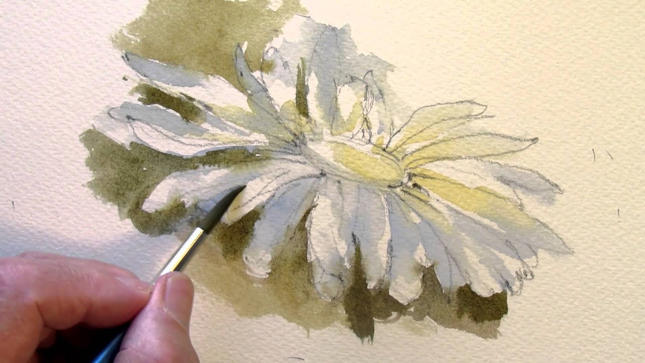 How to Paint a Daisy