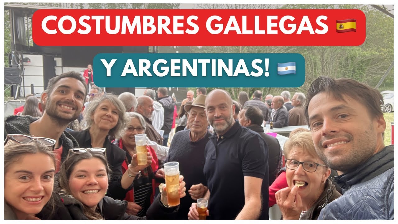 NOS RECIBE UNA FAMILIA GALLEGA! 🇪🇸🇦🇷 #galicia #gallegos #españa #argentina #costumbres