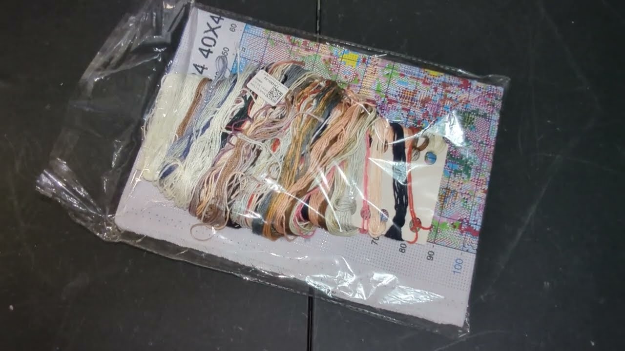 Review part 3 with Crystal @Inhousecrafter  of the tapestry market pre-stamped cross stitch 9/2/25