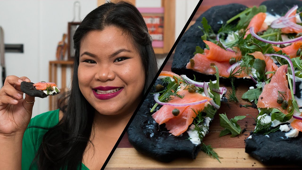 Smoked Salmon Flatbread l Jen Phanomrat