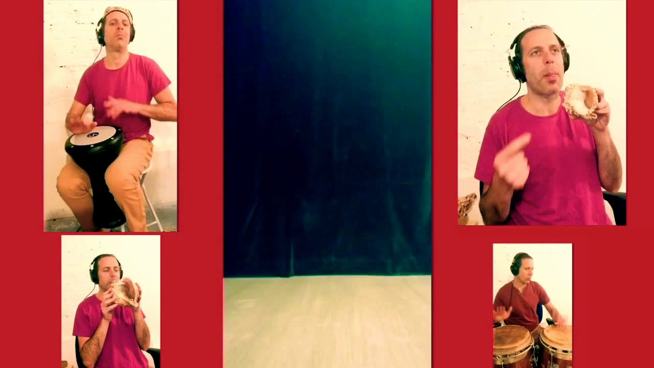Confluence percu danse shells / africa Micha&euml;l joussein selena della Ragione