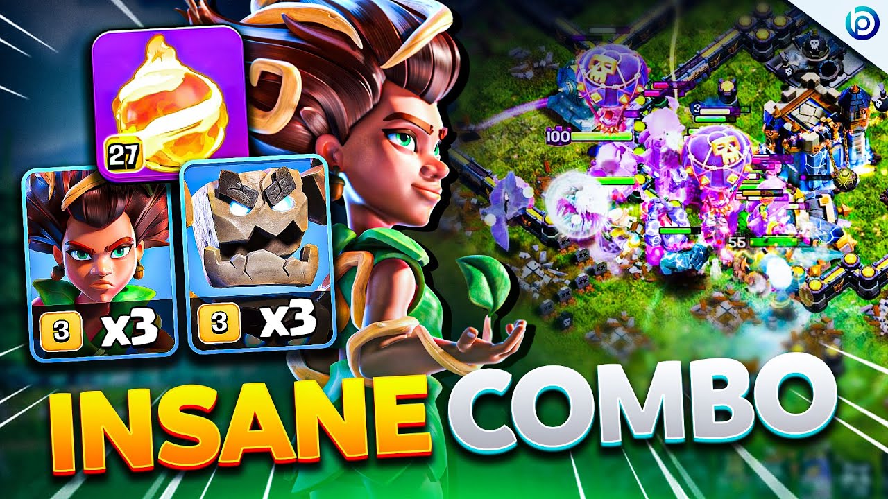 TH18 Fireball Meteor Golem + Root Rider Strategy 2026 | INSANE Army For Legends and Wars