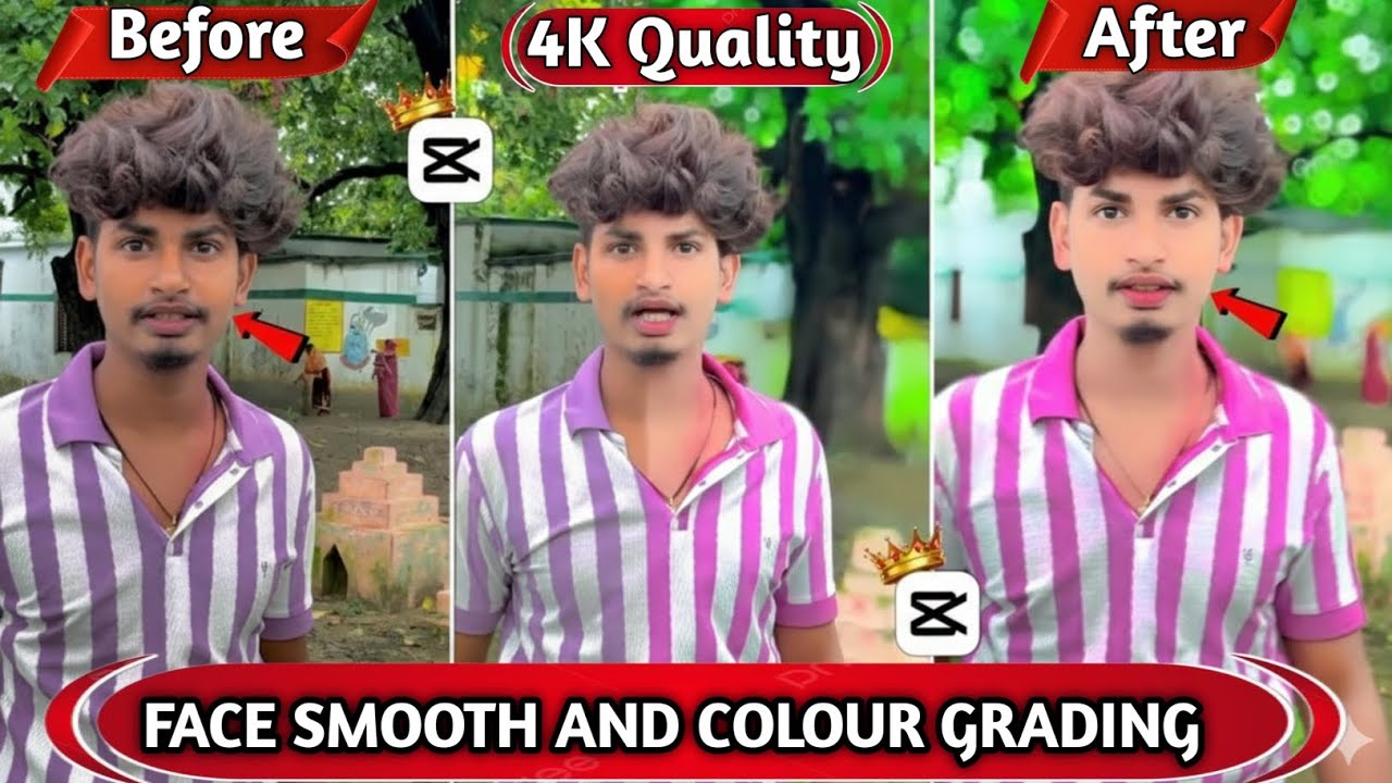 FACE SMOOTH AND VEDIO COLOUR GRADING KAISE KARE IN CAPCUT 🔥|| HOW TO FACE SMOOTH IN CAPCUT | Kundan 