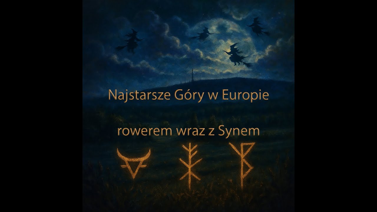 Góry Świętokrzyskie pierwsza wyprawa rowerowa z synem