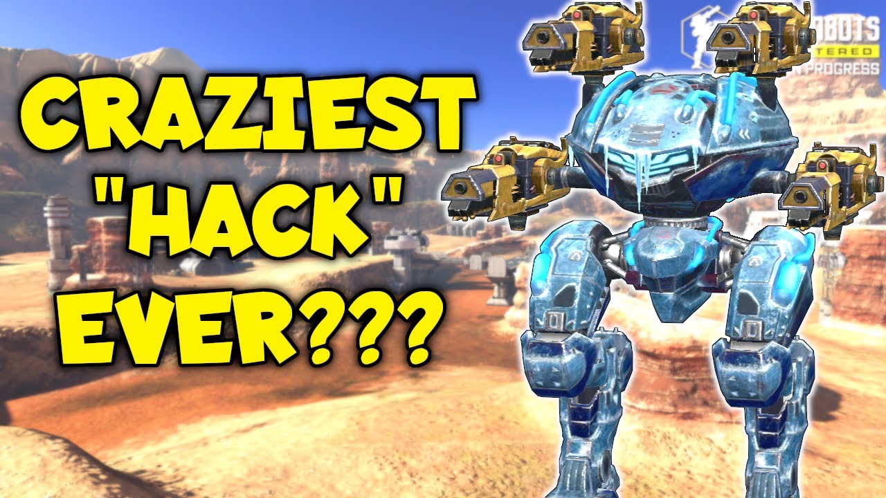 Craziest ''Hack'' Ever??? IVORY ATOMIZER Getting Out Of Control | War Robots Test Server Gameplay WR