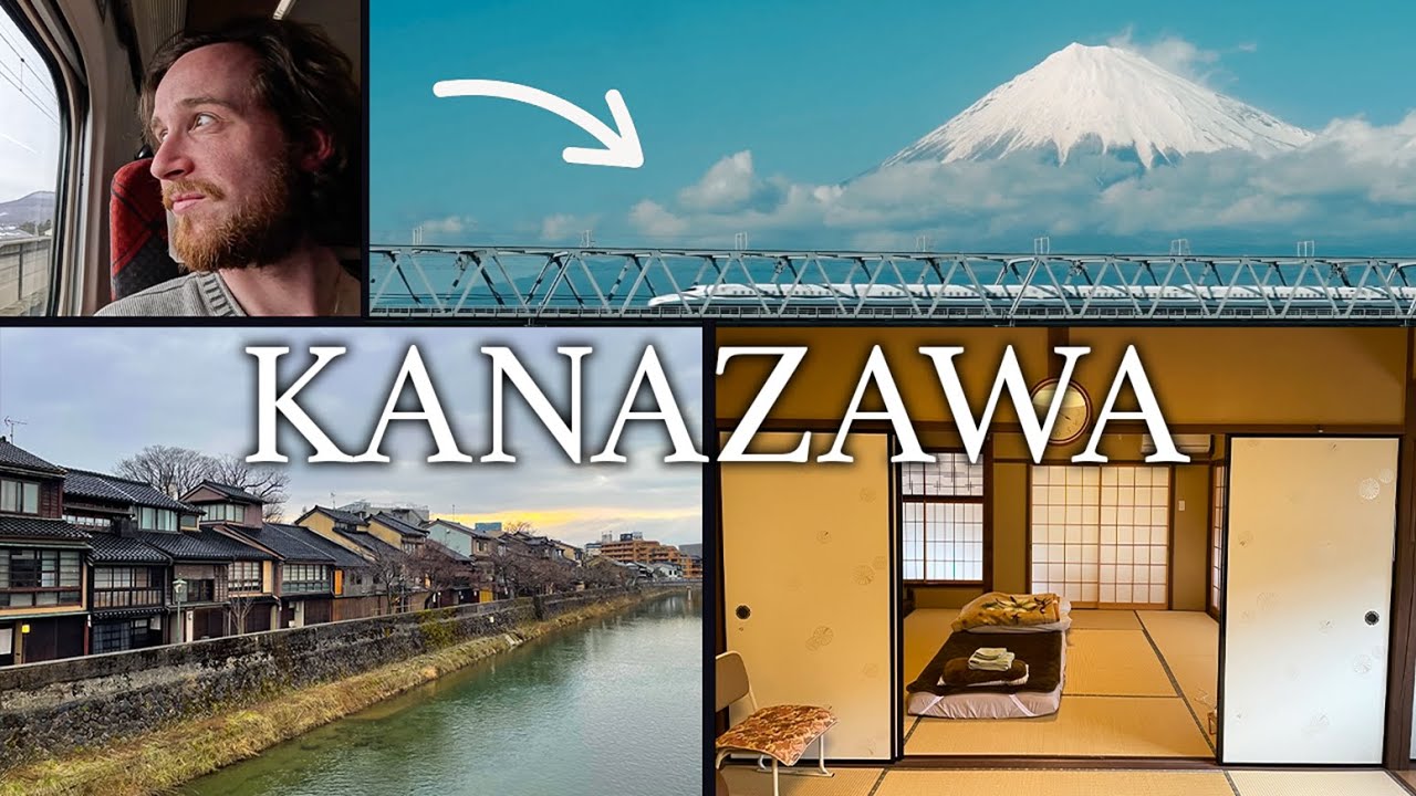 I took the Shinkansen to Japan's City of Gold 🇯🇵 | Kanazawa Travel Vlog