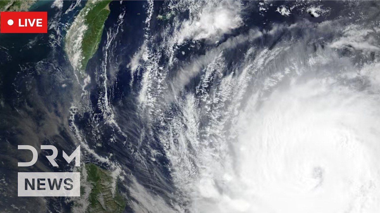 LIVE: Tracking Typhoon Bavi | Taiwan Braces for Heavy Rain & Strong Winds | AL15