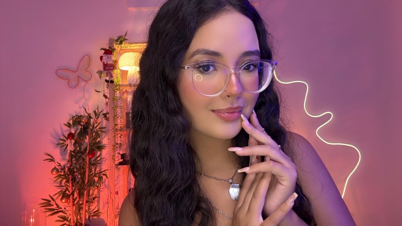 ASMR PARA PESSOAS CANSADAS ❤️‍🩹 massagem, afirmações positivas, atenção pessoal 