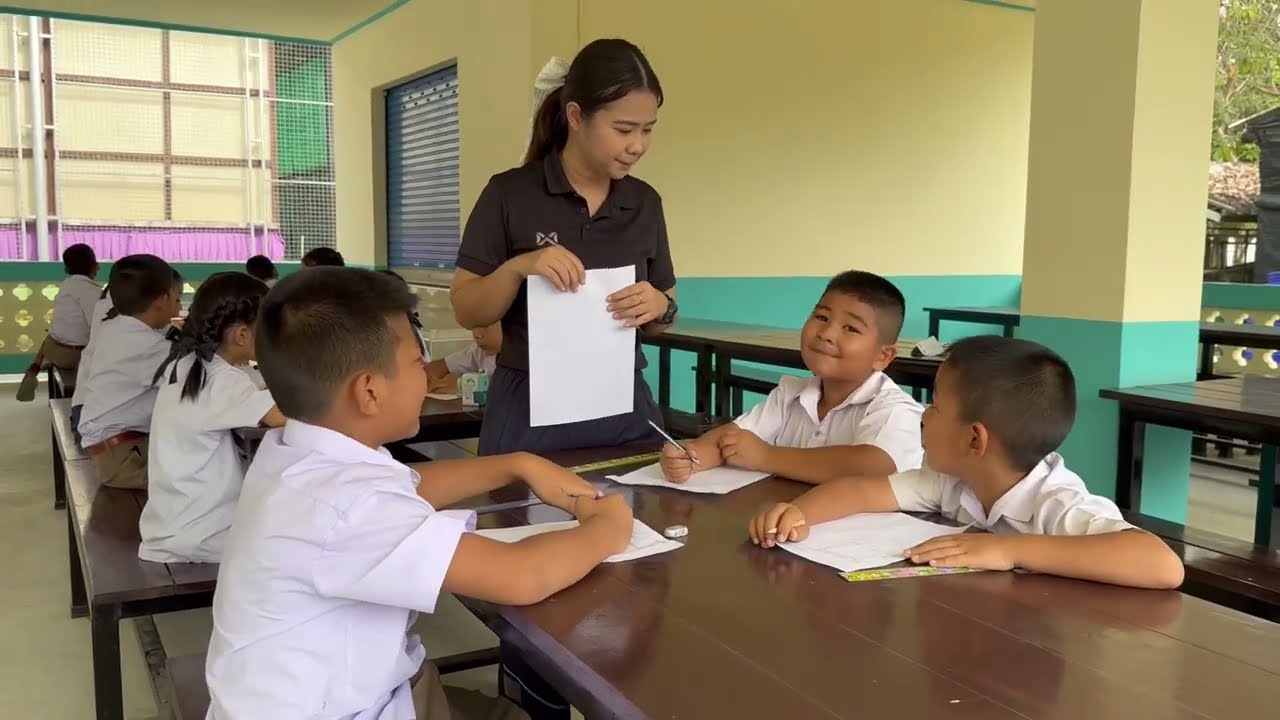 กิจกรรมการเรียนรู้บูรณาการสิ่งแวดล้อม นอกห้องเรียน ชั้นป. 2