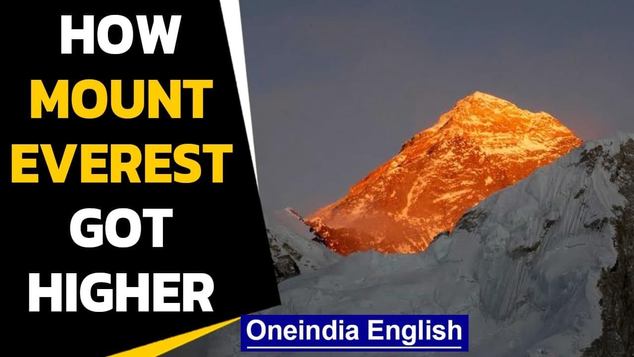 Real height of Mt Everest revealed | Height dispute over? | Oneindia News