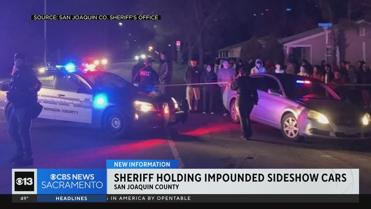 Car seized during San Joaquin County sideshow bust may never be returned