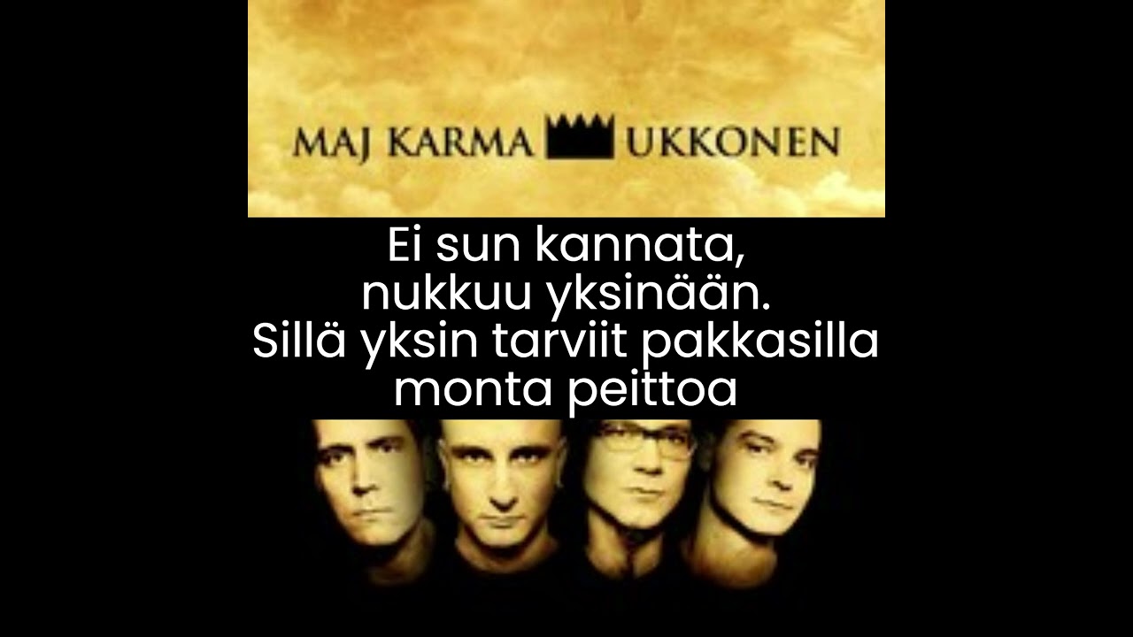 Maj Karma - Ukkonen (sanat)