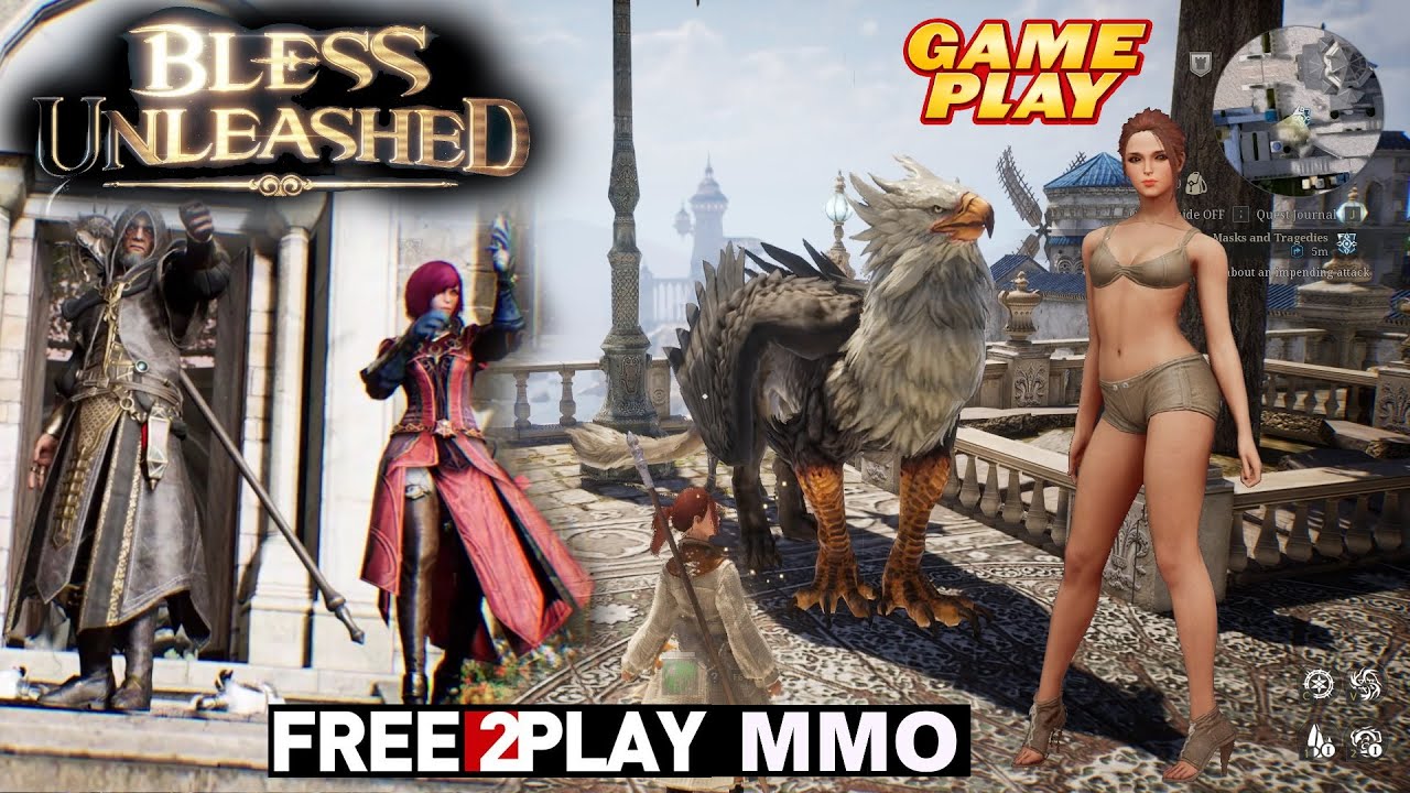 Bless Unleashed ★ Gameplay ★ PC Steam [ Free to Play ] MMORPG game 2021 ★1080p60FPS
