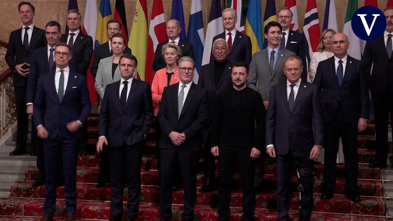 Así ha sido la llegada de los líderes europeos a la cumbre sobre Ucrania en Londres