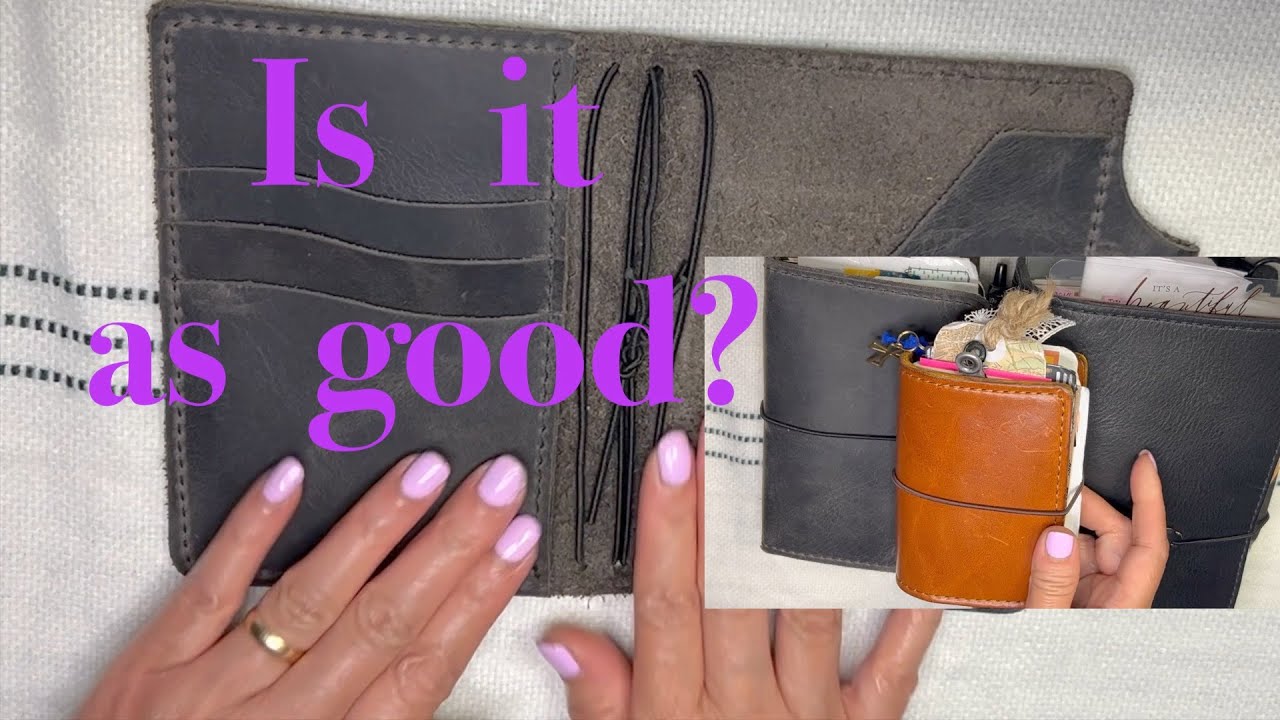 Chic Sparrow Meteorite vs. Mr. Darcy Austen Leather (Unbox & Planner Chat) Traveler’s Notebook