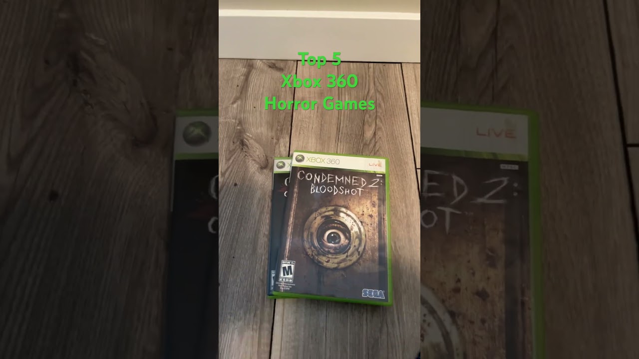 TOP 5 xbox 360 horror games i don&rsquo;t care what anybody says #xbox