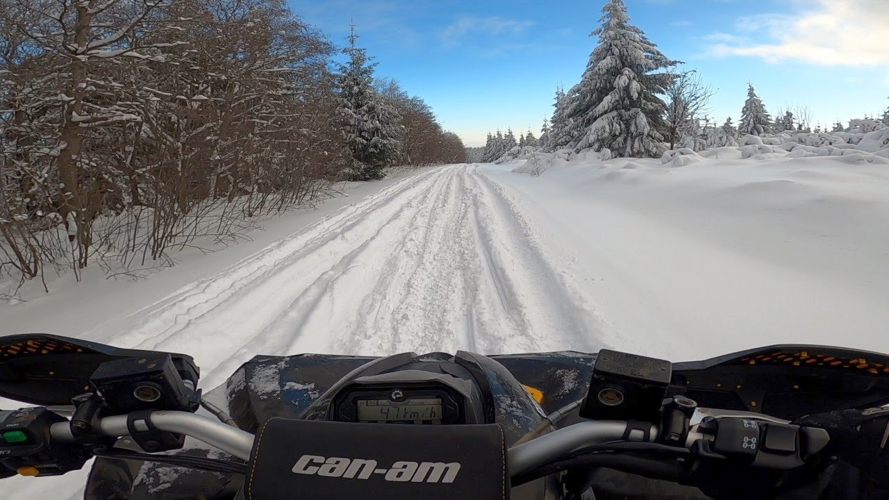 Can am Renegade 800R/ITP Mega Mayhem 28’ tires and…. Snow ❄️ #001