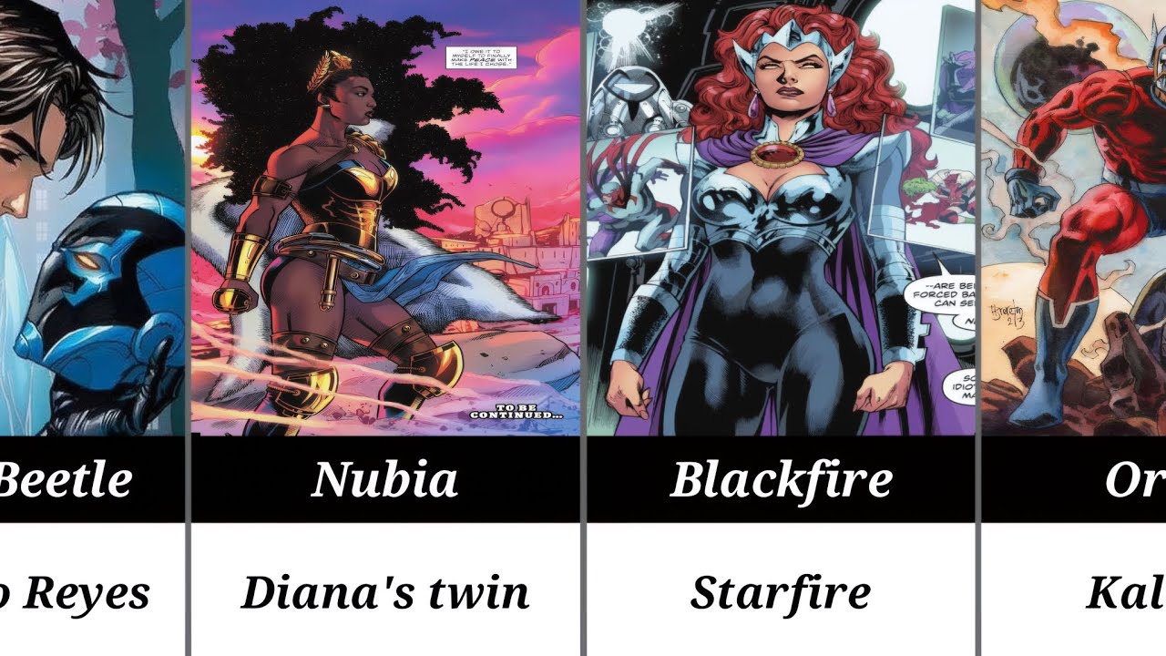 Siblings of DC Heroes 