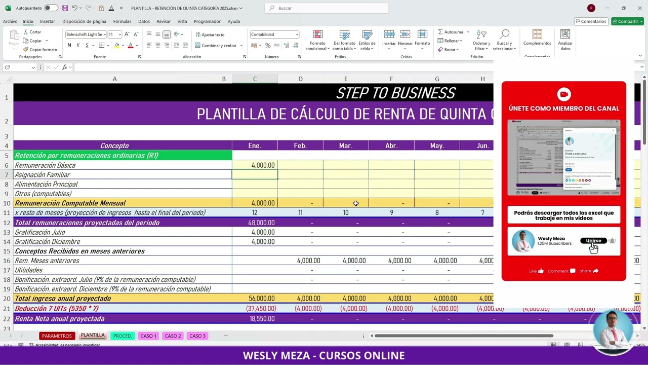 Retención de 5ta Categoría 2025 (3 Casos Prácticos con la nueva UIT)