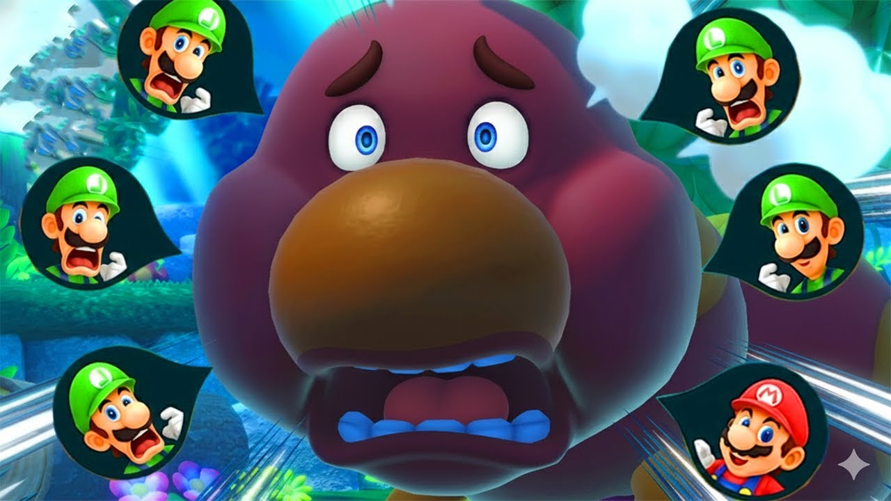 Mario Party Swich - Top Dangerous Minigames - Donkey Kong vs Mario vs Luigi vs Waluigi