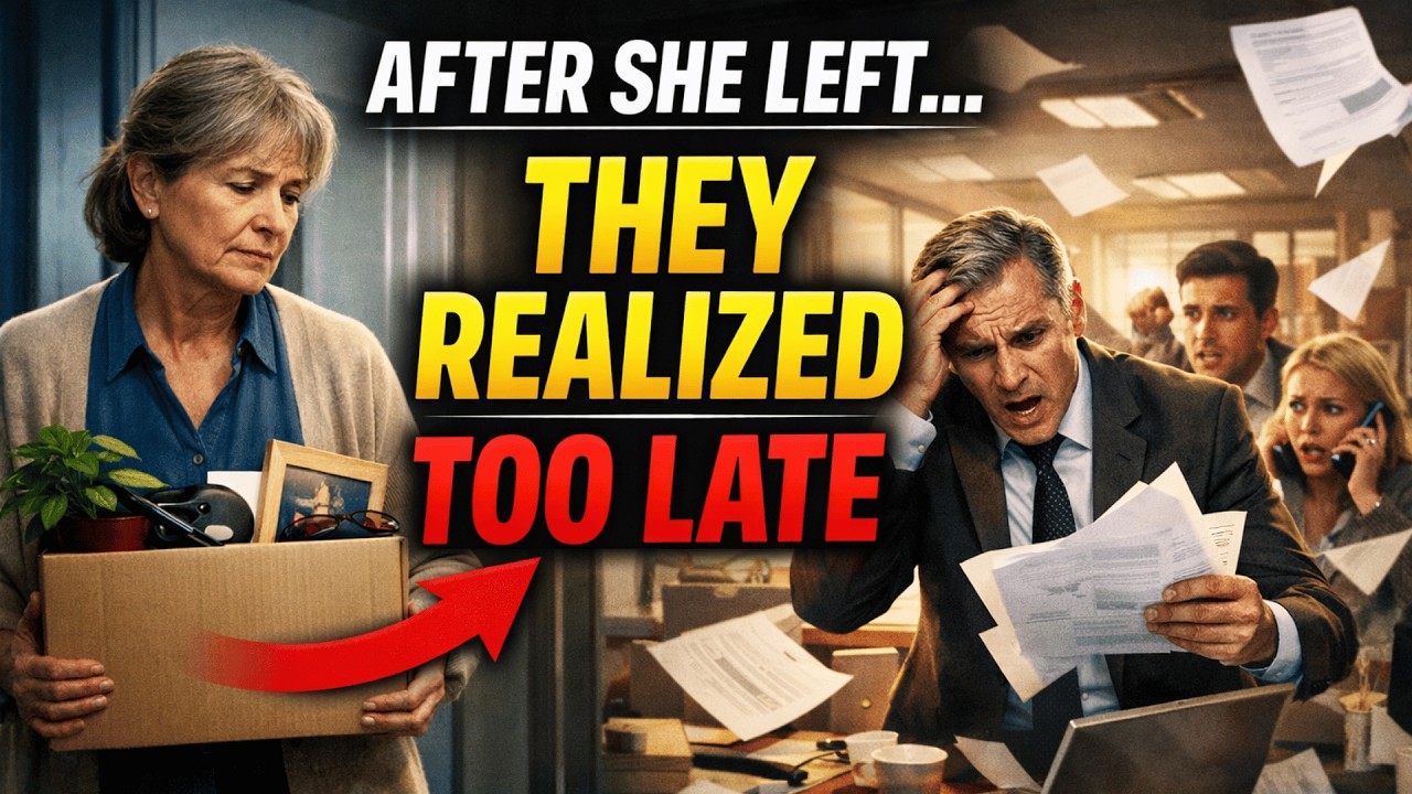 A secretary was fired after 30 years of quiet dedication… and the company immediately regretted it