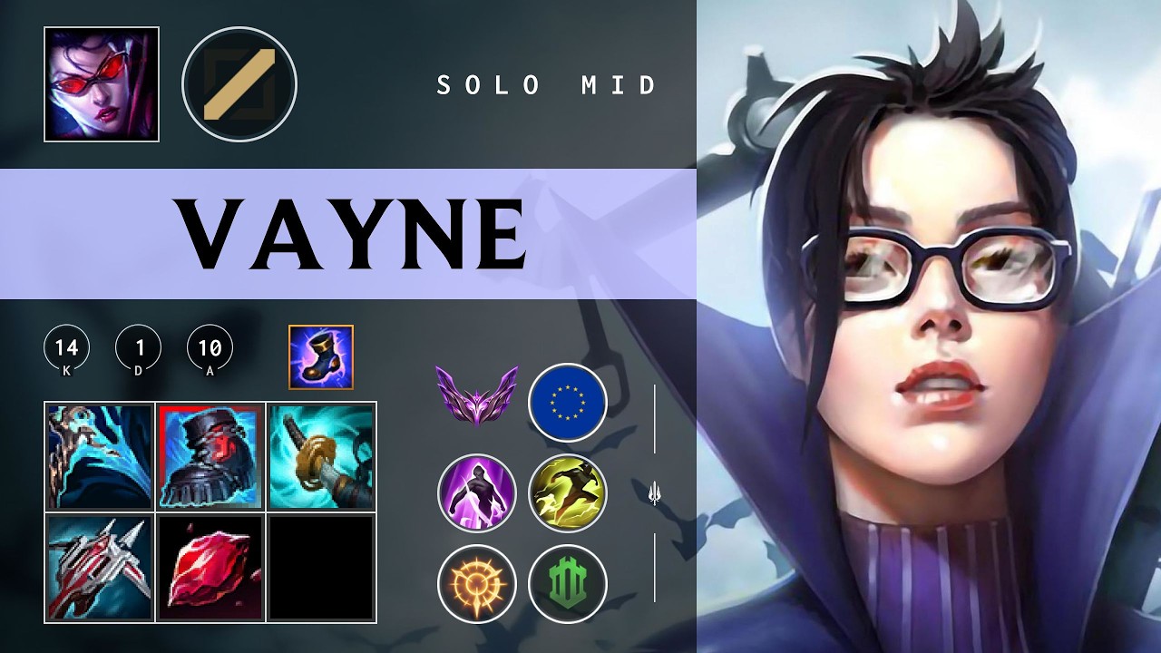 Vayne Mid vs Malzahar - EUW Master Patch 26.04