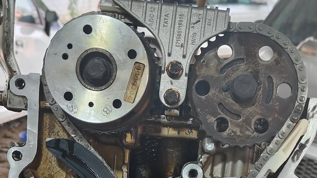 Tata tiago petrol engine ka timing chain setting ful video detail mein.c star car garage