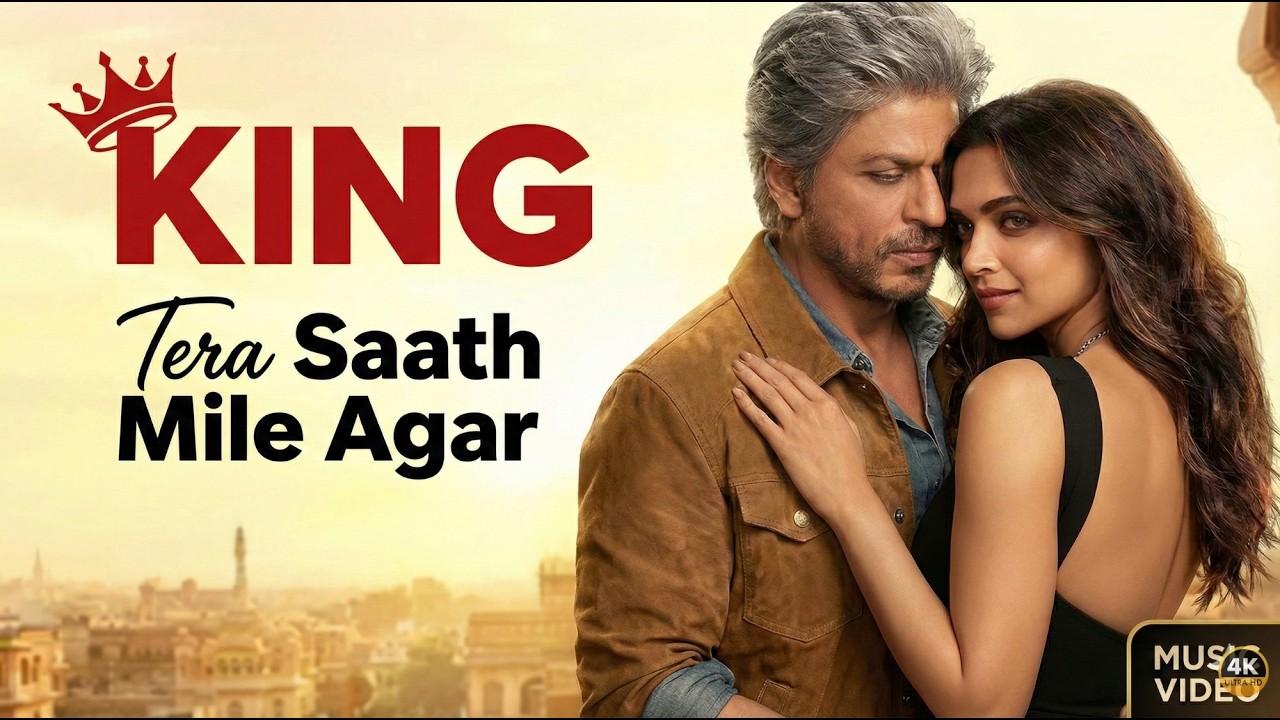 Nasha Meri Chaal Mein | KING Movie Song | SRK & Deepika