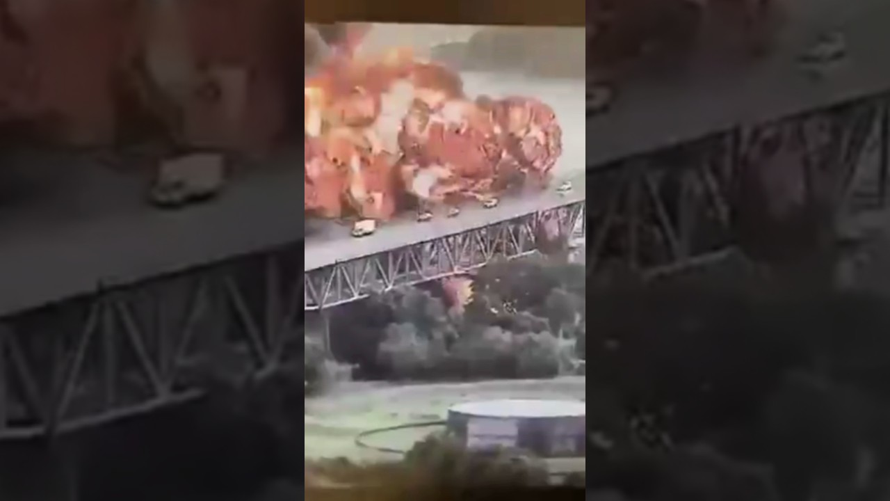 SZOK! Potężna eksplozja i pożar na Moście Ameryk &ndash; ofiary i chaos nad Kanałem Panamskim 😱