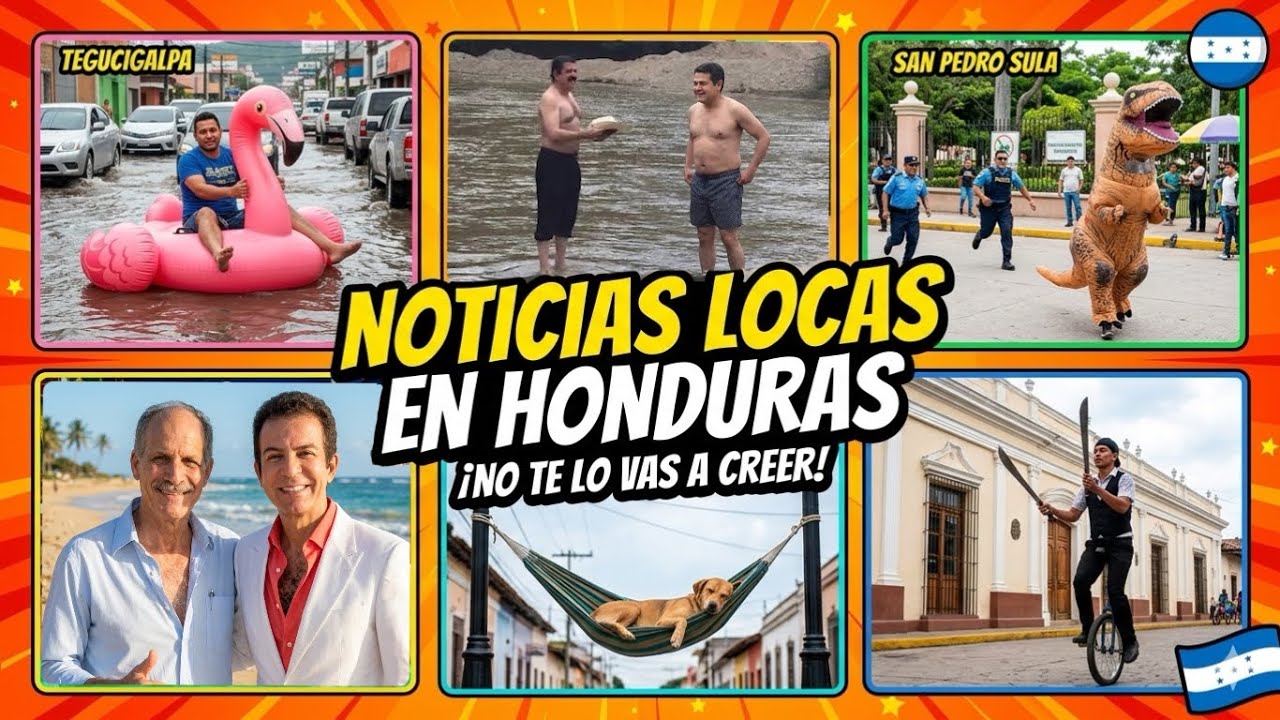 NOTICIAS MÁS LOCAS Y DIVERTIDAS EN HONDURAS 🤣😂😂