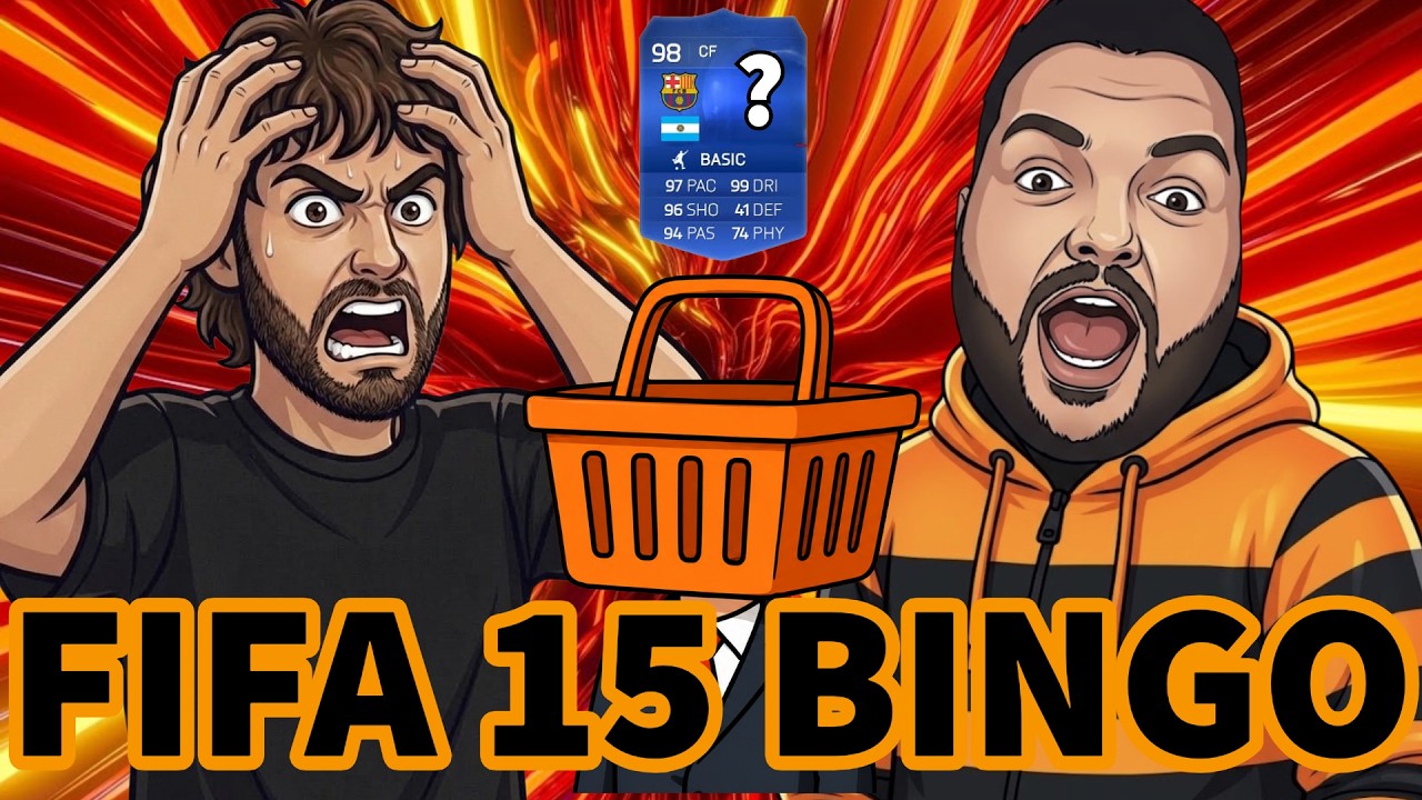 FIFA 15 BINGO! ORANGE BASKET EDITION