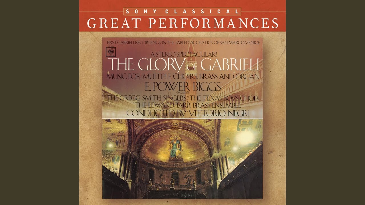 Hodie Christus natus est (Motet in 8 parts for two choirs)