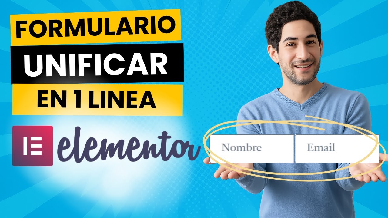Crear formulario en Wordpress con Elementor en (2 columnas)