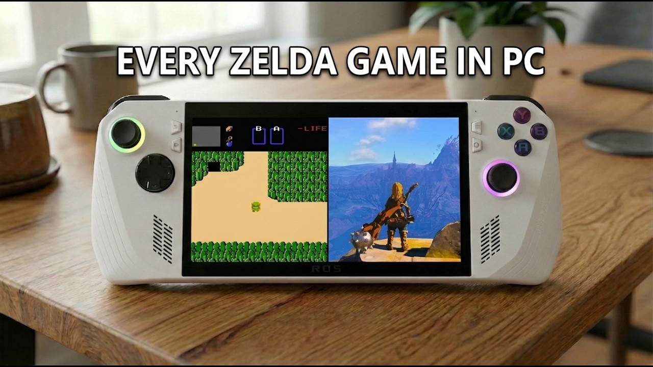 Как играть во все игры серии Legend of Zelda на ПК
