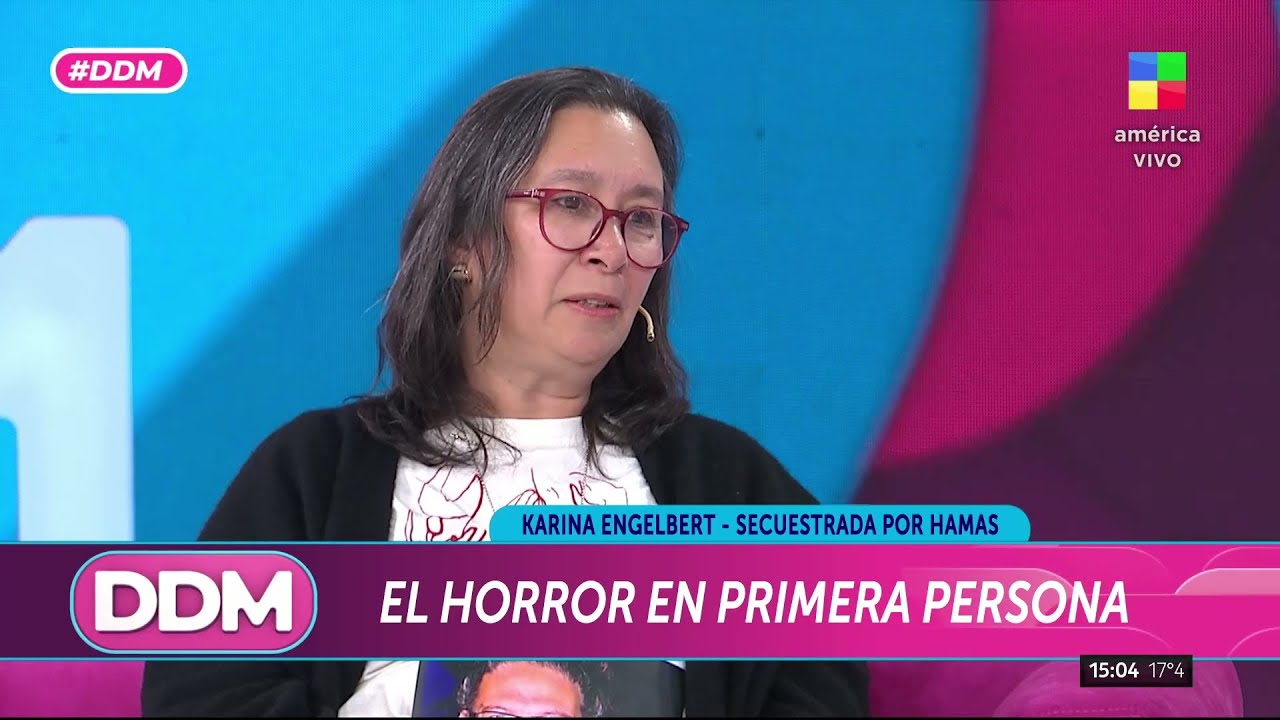 🔴 El DESGARRADOR TESTIMONIO de Karina, la argentina secuestrada por Hamas: "No teníamos derechos"