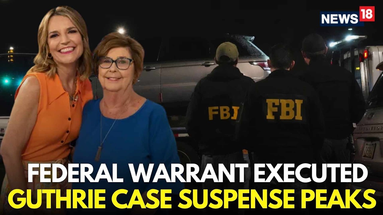 Nancy Guthrie Kidnapping Case LIVE |Federal Warrant Executed In Investigation, No Arrests Made |N18G