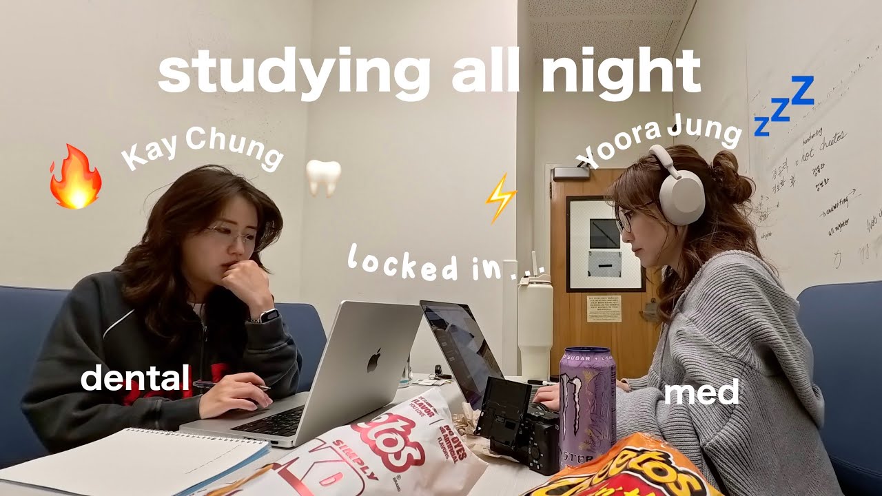 pulling an all-nighter with kay chung (but we just yap)