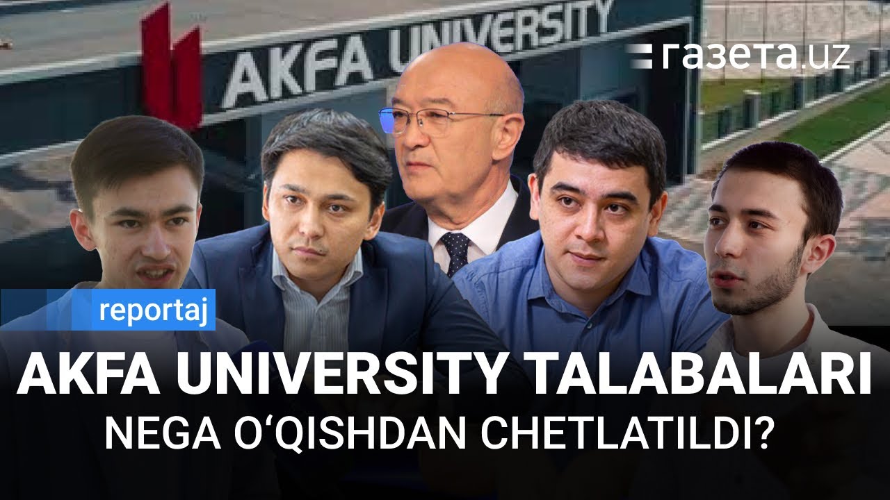 Central Asian (Akfa) universitetida 100 dan ortiq talabalar o&lsquo;qishdan chetlatildi