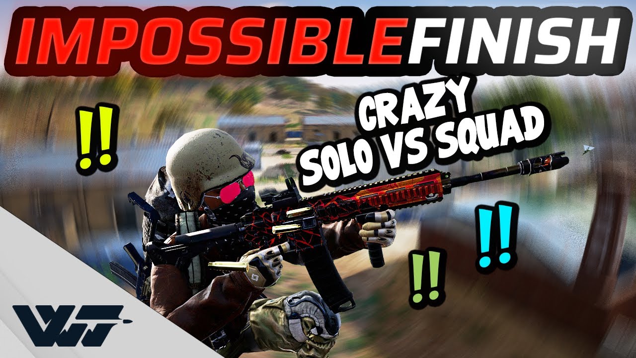 IMPOSSIBLE FINISH - Crazy solo vs squad on Taego - PUBG