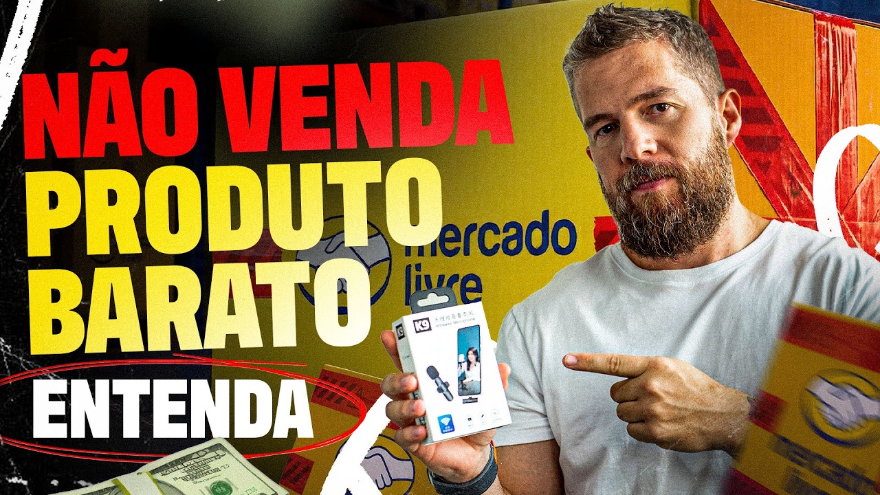 Está vendendo produto de Ticket Baixo (BARATO) no Mercado Livre? CUIDADO!