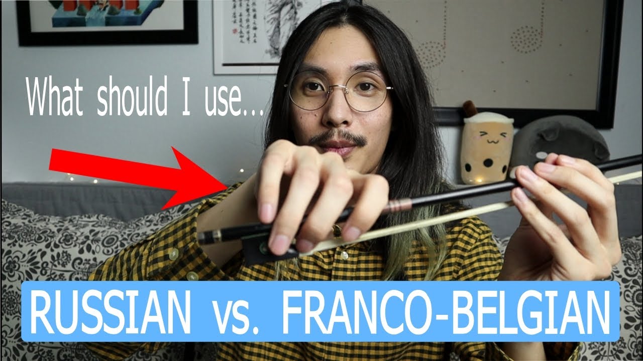 RUSSIAN VS FRANCO-BELGIAN BOW HOLD | How to find your natural bow hold | Violin & Viola