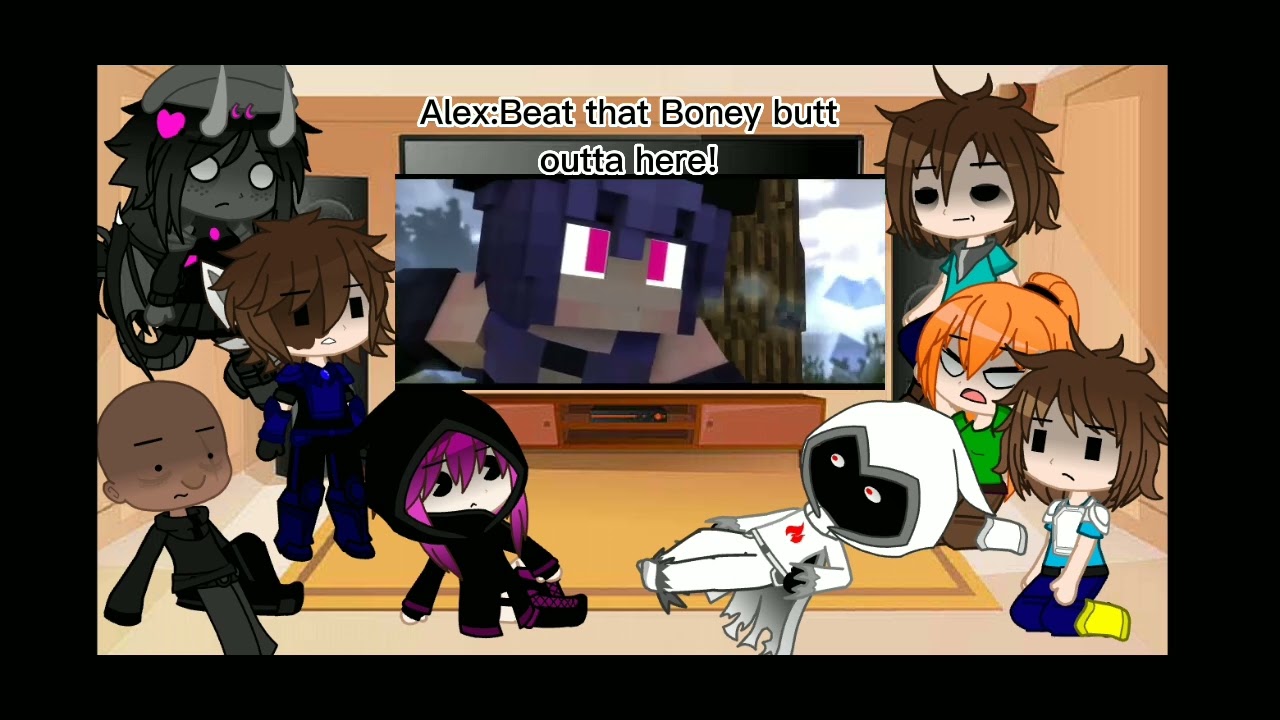 Minecraft reacts to 