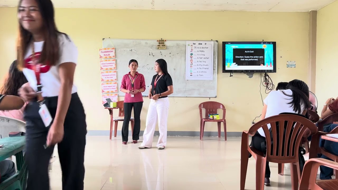MULTIGRADE | Verb and personal pronouns Grade 1 and Grade 2